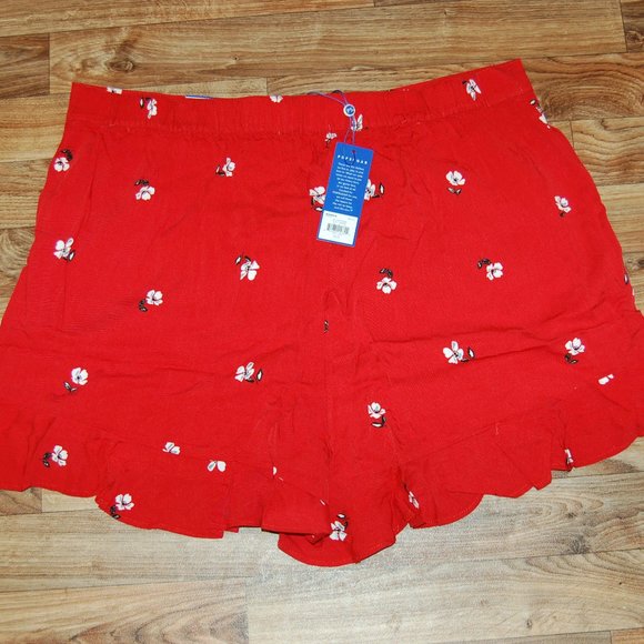 POPSUGAR Women’s Ruffle Hem Shorts - Picture 2 of 4